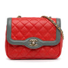 Chanel Mini Lambskin Two-Tone Day Flap Secondhand