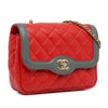 Chanel Mini Lambskin Two-Tone Day Flap Secondhand