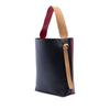 Celine Small Smooth Bicolor Calfskin Twisted Cabas Tote Secondhand