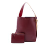 Celine Small Smooth Bicolor Calfskin Twisted Cabas Tote Secondhand
