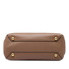 Burberry Small Grainy Calfskin and House Check Banner Satchel Secondhand