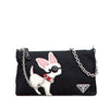 Prada Tessuto Chihuahua Chain Pouch Secondhand