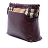 Burberry House Check Canvas and Calfskin Little Crush Crossbody Secondhand