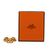 Hermès Gold Plated Regate Scarf Ring Secondhand