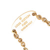 Louis Vuitton Gold Plated Essential V Necklace Secondhand