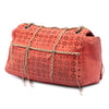 Chanel Laser Cut Fringe Suede Flap Bag Secondhand
