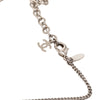 Chanel CC Plated Brass Acrylic Cube Pendant Necklace Secondhand
