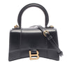 Balenciaga XS Shiny Box Calfskin Hourglass Top Handle Bag Secondhand