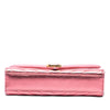 Saint Laurent Small Chevron Metallic Calfskin Monogram Envelope Bag Secondhand