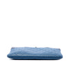 Chanel Medium Bicolor Quilted Sheepskin Mademoiselle O Case Clutch Secondhand