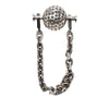 Hermès Sterling Silver Golf Ball Key Chain Secondhand