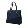 Gucci Denim Embroidered Tiger Tote Secondhand