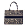 Dior Medium Canvas Embroidered Dioriviera Toile De Jouy Book Tote Secondhand