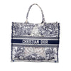 Dior Large Canvas Embroidered Around The World Book Tote Secondhand