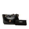 Versace Leather La Medusa Shoulder Bag Secondhand