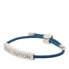 Louis Vuitton Nylon and Brass LV Space Bracelet Secondhand