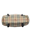 Burberry Large Haymarket Check Coated Canvas Northfield Satchel Secondhand