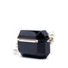 Chanel CC Resin Crystal Faux Pearl Airpods Pro Holder Necklace Bag Secondhand