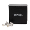 Secondhand Chanel CC Brass Faux Pearl Swing Push Back Earrings