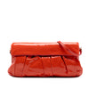 Miu Miu Pleated Patent Flap Handbag Secondhand
