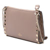 Secondhand Valentino Leather Rockstud Wallet on Chain with Coin Pouch