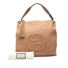 Gucci Large Pebbled Calfskin Soho Convertible Hobo Secondhand
