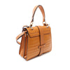 Chloé Crocodile Embossed Aby Satchel Secondhand
