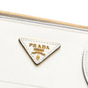 Prada City Calf Trimmed Saffiano Greche Paradigme Bag Secondhand