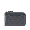 Secondhand Chanel CC Quilted Lambskin Zip Around Card Holder