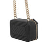 Chanel Mini Chevron Caviar Boy Clutch with Chain Secondhand