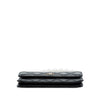 Chanel Quilted Lambskin Maxi Pearls Clutch With Chain Secondhand