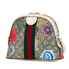 Gucci Small GG Supreme Flora Ophidia Dome Crossbody Secondhand