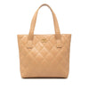 Chanel Small CC Calfskin Wild Stitch Tote Secondhand