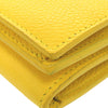 Saint Laurent Grained Leather Trifold Small Wallet Secondhand