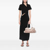 Ferragamo Gancini Canvas Marisa Handbag Secondhand
