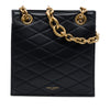 Saint Laurent Quilted Calfskin Le Maillon Square Chain Crossbody Secondhand