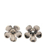 Chanel CC Brass Enamel Flower and Ladybug Clip On Earrings Secondhand