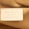 Ferragamo Printed Satin and Leather Fiera Satchel Secondhand
