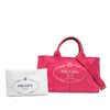 Prada Canvas Canapa Logo Tote Secondhand