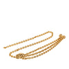 Secondhand Chanel Gold Plated Quilted Triple CC Chain Belt