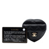 Chanel Lambskin CC In Love Heart Zipped Arm Coin Purse Secondhand