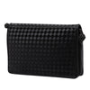 Bottega Veneta Satin Intrecciato Flap Crossbody Secondhand