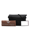 Bottega Veneta Satin Intrecciato Flap Crossbody Secondhand
