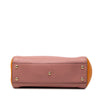 Gucci Mini Bicolor Calfskin Bamboo Shopper Satchel Secondhand