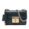 Gucci Small Guccissima Padlock Crossbody Secondhand