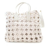 Bottega Veneta Canvas Intrecciato Hand Knotted Tote Secondhand
