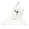 Prada Spugna Terry Cloth Logo Tote Secondhand