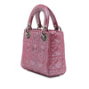 Secondhand Dior Mini Iridescent Lambskin Cannage Lady Dior
