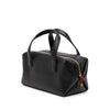 Ferragamo Leather Vara Plate Convertible Bowling Bag Secondhand