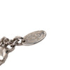 Chanel CC Brass and Strass Cube Pendant Necklace Secondhand